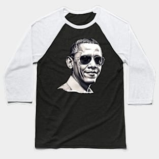 Barack Obama, Black History Baseball T-Shirt
